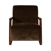 Faible Occasional Chair Cascade Dark Chocolate