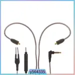 3.5MM EARPHONE CABLE DETACHABLE MMCX CORD WITH MIC FOR SHURE