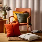 Neale Whitaker Tooli Cushion Paprika