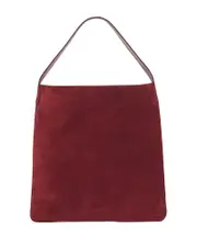 Gerard Darel Lady Paprika Red Suede Hobo Bag