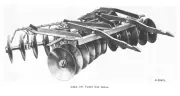 IH International Farmall Super C-36 Tandem Disk Harrow 2pt Fast Hitch Manual 200