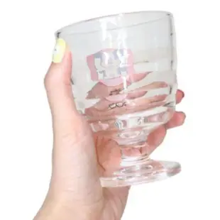 【小禮堂】Disney 迪士尼 100週年 米奇玻璃矮腳杯 200ml(平輸品)