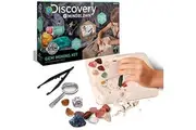 Discovery Gemstone Mining Kit - Excavate Real Gems Rock Minerals, Fun DIY STEM Experiment, Educational Geology Activity Toy, Safe Non-Toxic Kids Learning Set Gift, Chisel Magnifying Glass Tools