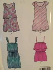 New Look Sewing Pattern 6214 Ladies Misses Tops Tunic Shirt Size 4-16 Uncut