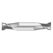 7/16" 2 Flute Stub Carbide Double-End End Mill