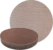 20 Pcs Mesh Sanding Discs 9 inch, Drywall Sandpaper, 150 Grit, Hook and Loop, Dust-Free Sanding for Electric Drywall Sanders