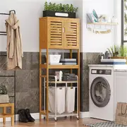 Bathroom Over The Toilet Storage Cabinet Shelves Mirror Cabinet Wall Mounted