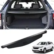 Marretoo for Chevy Chevrolet Equinox GMC Terrain Cargo Cover 2025 2018 2019 2020 2021 2022 2023 2024 for Chevy Equinox Accessories Black Retractable Trunk Cover Security Shield Shade(Not for EV)
