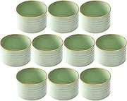 Set of 10 Vidro Ash Glazed Tea Tubular Rice Bowl (Large) [117x85mm] | Hitsu, Rice Table