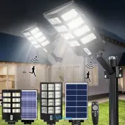 LED Solar Street Light 1600W Super Bright Dusk-Dawn Contryside Garden Yard Lamp