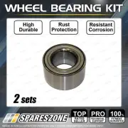 2 Front Wheel Bearing Kit for Daihatsu Applause Charade Pyzar Terios 1988-2005 (for: Daihatsu)