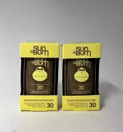 Sun Bum Sunscreen Face Stick 30 SPF (2 pack)