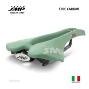 NEW Selle SMP F30C CARBON Rail Saddle : BIANCHI CELESTE - MADE IN iTALY!