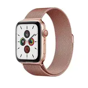 Milanese Loop Apple Watch Strap For Apple Watch 44mm Rose Gold