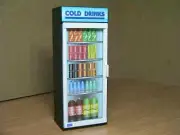 MINIATURE DOLLHOUSE 1:12 SCALE COLD DRINKS MACHINE/CABINET - CH10