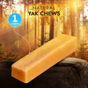 Himalayan Yak Cheese Dog Chew for Extra Large Dogs - 1pc, Natural & Long lasting