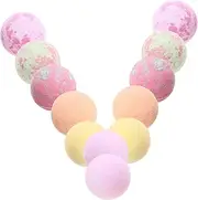 Minkissy 12pcs Bath 64g Spa Balls Different Scents Enhance Your Bathing Experience