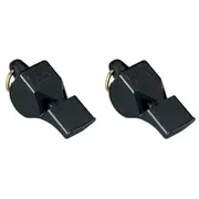 2PK Fox 40 Summit Classic Whistle Coaching/Training Sports Accessory Black