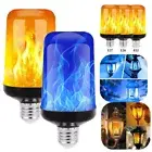 E26/E27/B22 LED Flicker Flame Light Bulbs 4 Modes Simulated Fire Effect Lamp US
