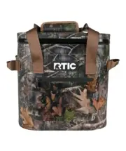 RTIC Soft Pack Camo 20 Can Insulated Cooler Big Durable Cooler Camouflage Hunt