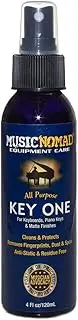 MusicNomad MN131 All Purpose Key ONE Cleaner, for Keyboards, MIDI Keyboard Controllers, Keys, Digital Pianos & Matte Pianos, 4 oz