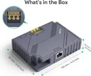 SURVADV Starlink Gen2 PoE Injector, Compatible w/ Ethernet Adapter 3 in 1