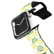 Apple Watch Series 7-9 (41mm) Impact Band Lemon Lime Pattern