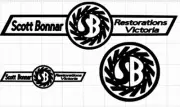 Scott Bonnar 45 Decal Set “CUSTOM” You Choose!! With Bonus Car Decal