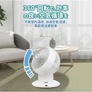 ikiiki伊崎家電 360°DC遙控陀螺循環扇 (10吋) TAKAYA鷹屋公司貨 DC變頻 夏天 消暑 風扇