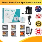 Ionic Detox Foot Spa Bath Machine,Portable Foot SPA At-Home Detox Cleanse Bath