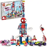 LEGO Marvel Spidey and His Amazing Friends Spider-Man Webquarters Hangout 10784 Building Kit for Ages 4+ (155 Pieces)