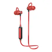 Magnetic Sports Neckband bluetooth Wireless Earphone Binaural Call Stereo Sound Portable With Mic for IOS Android RED COLOR