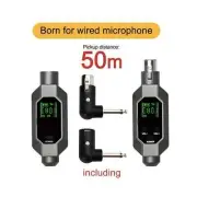 UHF Wireless Microphone Converter Transmitter and Receiver Microphone System