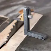 Aluminum Alloy Height Gauge Adjustable Table Saw Depth Measuring Tool Inch Metric Units Premium Woodworking Adjustable D