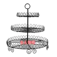 在飛比找蝦皮購物優惠-女人烘杯子蛋糕三層架 杯子蛋糕3層架 馬芬蛋糕三層架 蛋糕架