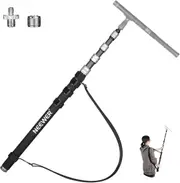 NEEWER MS-300C 75-300cm Carbon Fiber Microphone Boompole Holder