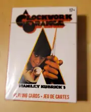 A Clockwork Orange Stanley Kubrick Playing Cards Poker Size New in Sealed Box