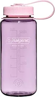 Nalgene Sustain Tritan BPA-Free Water Bottle Made with Material Derived from 50% Plastic Waste, 16 OZ, Wide Mouth, Cherry Blossom