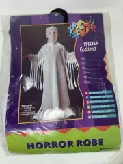 Specter Children’s Costume Horror Robe Size Medium New White