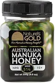 Manuka Gold 100% Raw Australian Manuka Honey NPA 15+- 250g