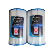 POOLPURE Type B Pool Filter, PLF-INTB Swimming Pool Filter (Lot Of 2) Intex