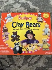 Soft Oven Bake Polymer Clay Blocks Modelling Moulding Art Craft Toy