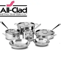 在飛比找Yahoo!奇摩拍賣優惠-美國 All-Clad D3 STAINLESS 不銹鋼鍋具