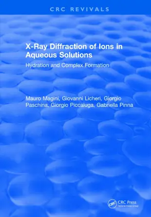 X-Ray Diffraction of Ions in Aqueous Solutions: Hydration and Complex Formation