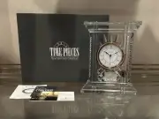 New Waterford Crystal Atrium Clock ~ Large