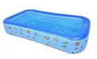 TINKLE WELL Inflatable Swimming Kiddie Pool 98inch X 67inch X 21inch Ocean World