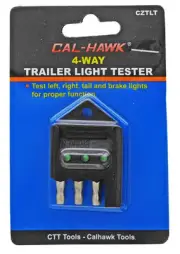 4 Way Trailer Light Tester Circuit Functions Brake signal Trailer Plug Tester