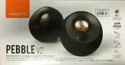 Creative - 51MF1695AA000 - Pebble V2 2.0 Speaker System - 8 W RMS - Black
