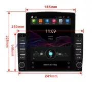 Touch Screen Car Stereo Radio 1DIN MP5 Player GPS Wifi Mirror Link Backup Camera (for: Honda Civic)
