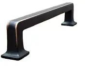 Knoklock (8) Pack 5 Inch (128mm) Kitchen Cabinet Handles Pulls Oil-Rubbed Bronze